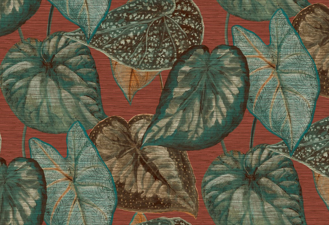 HookedOnWalls Tahiti Tropical leaves behang TA25053Afbeelding 1