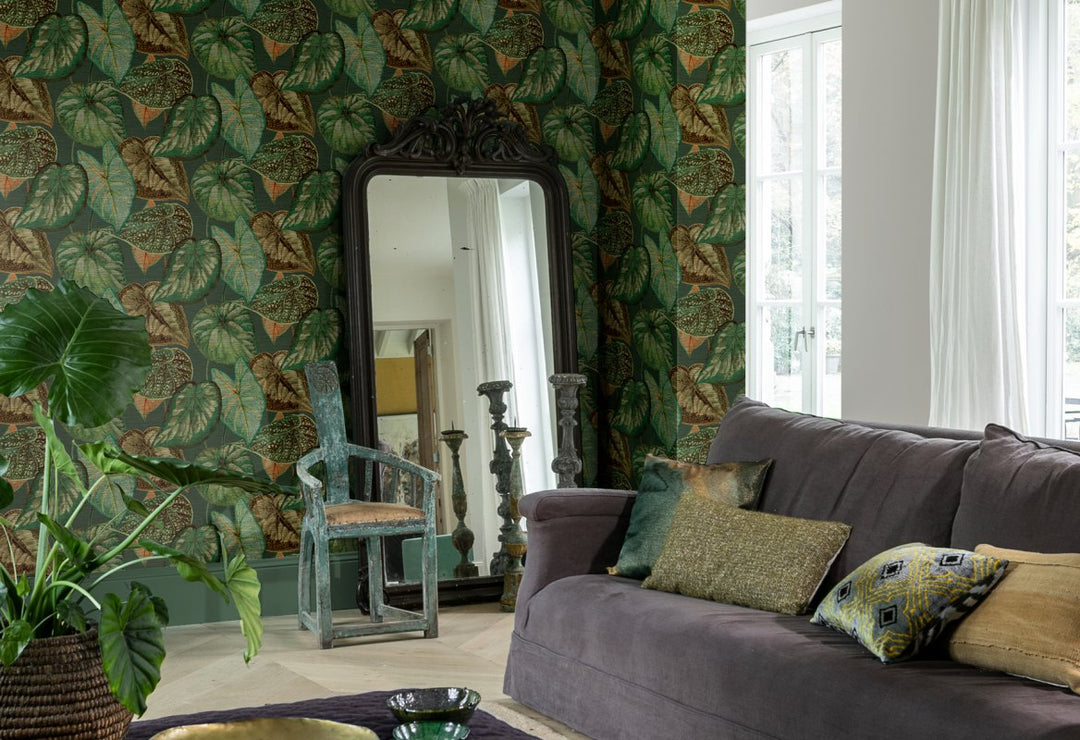 HookedOnWalls Tahiti Tropical leaves behang TA25053Afbeelding 3