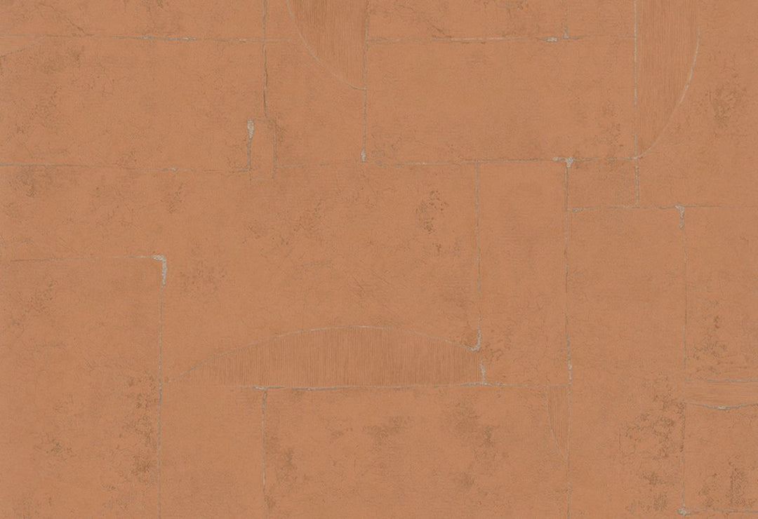 HookedOnWalls Terra Cotta Print 3 behang 42118Afbeelding 1