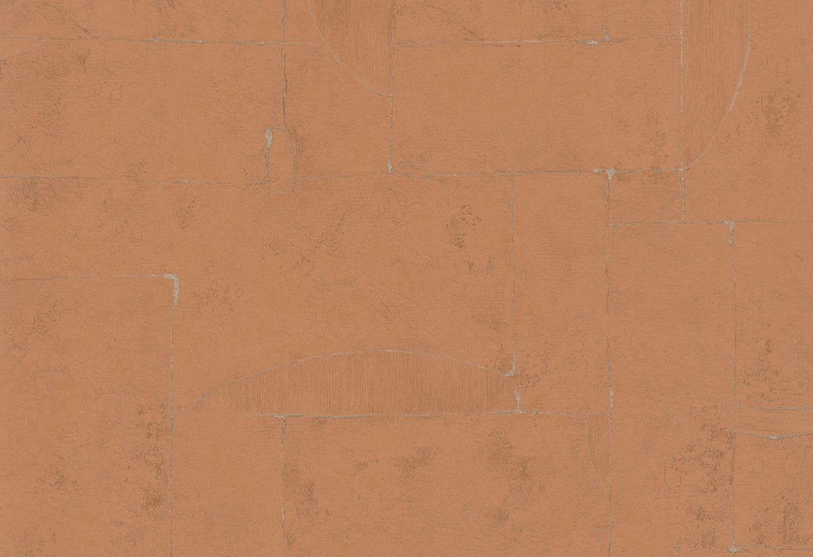 HookedOnWalls Terra Cotta Print 3 behang 42118Afbeelding 1