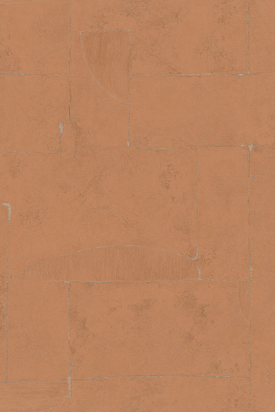 HookedOnWalls Terra Cotta Print 3 behang 42118Afbeelding 4