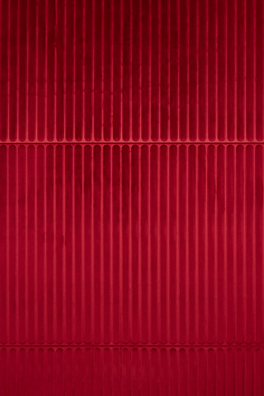 ARTE Ridge Velveteen 87030 afbeelding 1 "Rood"