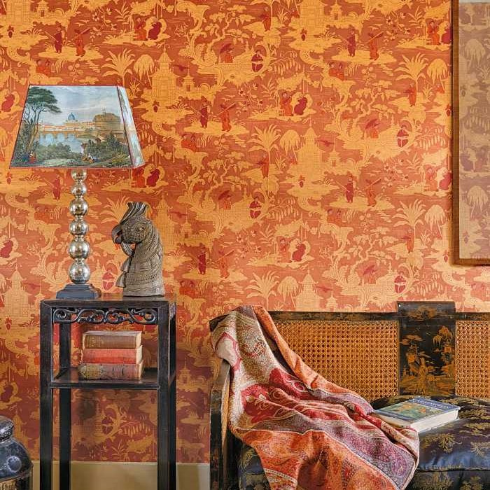 Cole &amp; Son Archive Anthology Chinese Toile behang 100/8039