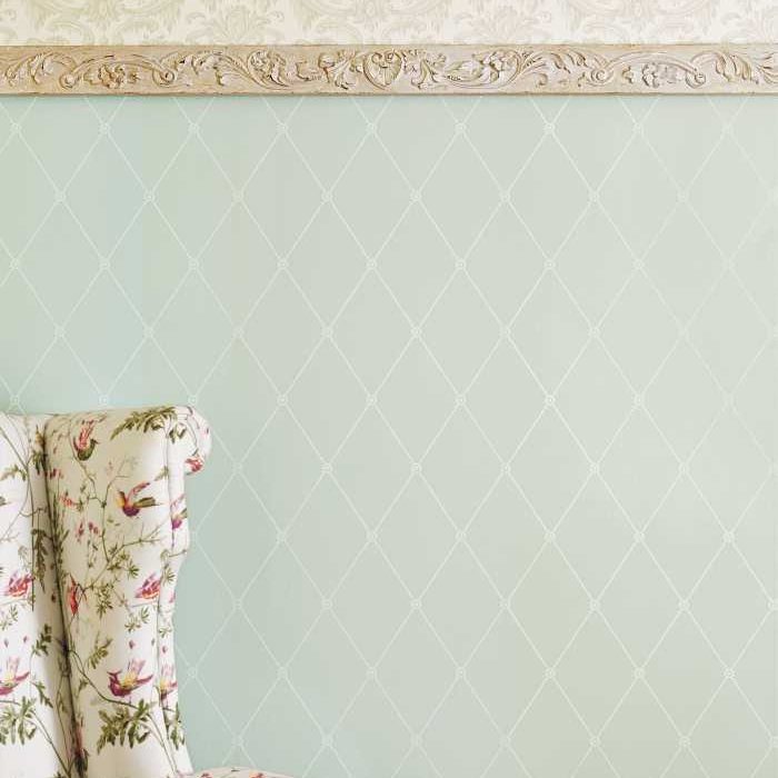 Cole &amp; Son Archive Anthology Large Georgian Rope Trellis behang 100/13065