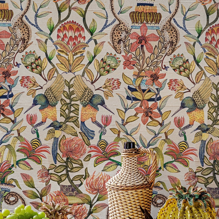 Cole &amp; Son Ardmore - Jabula Protea Garden Silk behang 119/10045