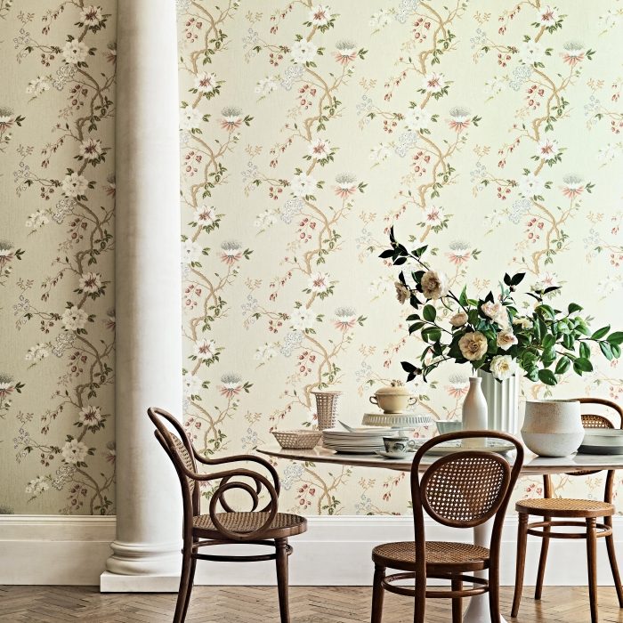 Cole &amp; Son Botanical ~Botanica~ Camellia behang 115/8026