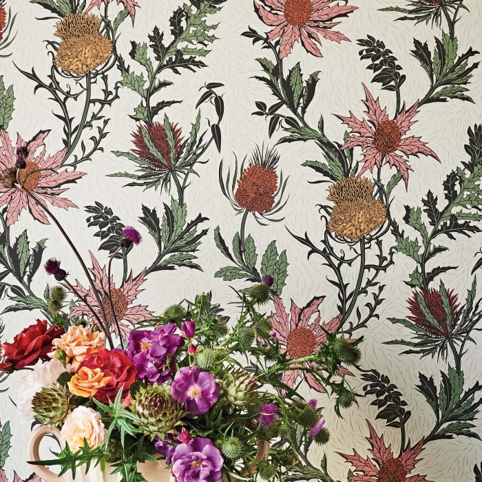 Cole &amp; Son Botanical ~Botanica~ Thistle behang 115/14043