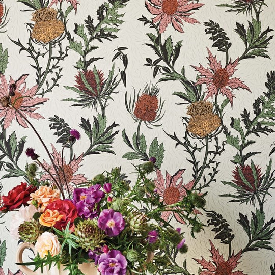 Cole &amp; Son Botanical ~Botanica~ Thistle behang 115/14043