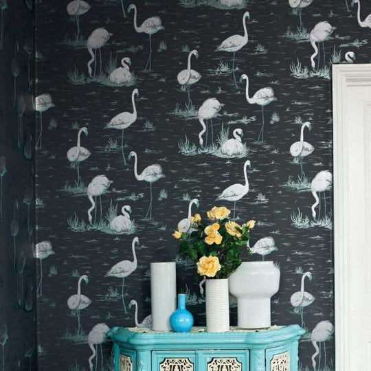 Cole &amp; Son The Contemporary Selection Flamingos behang 95/8047