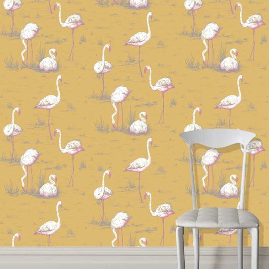 Cole &amp; Son The Contemporary Selection Flamingos behang 66/6044