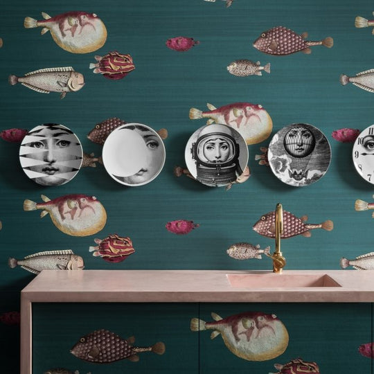 Cole &amp; Son Fornasetti Selection Acquario behang 114/12024