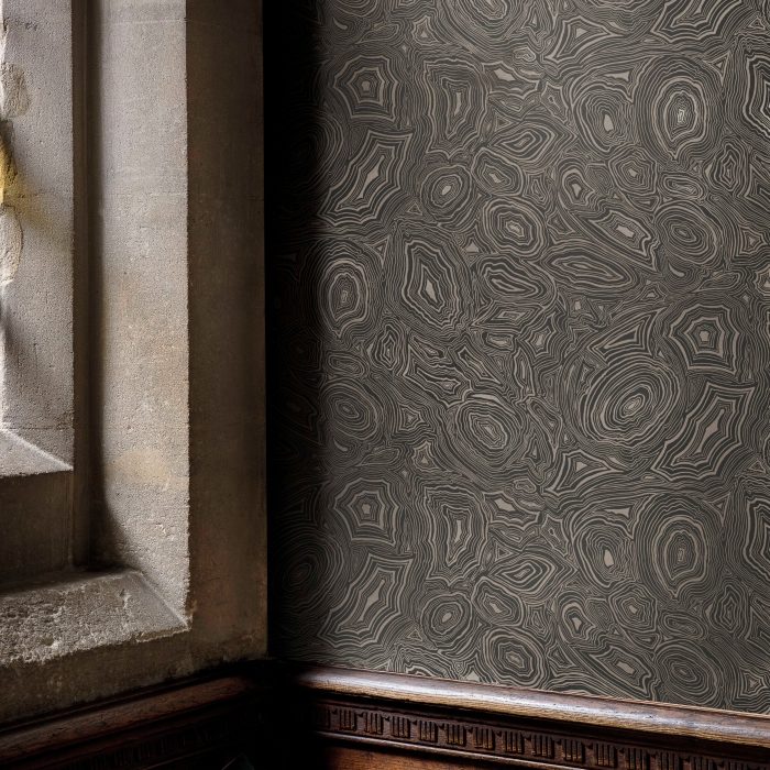 Cole &amp; Son Fornasetti Selection Malachite behang 114/6011