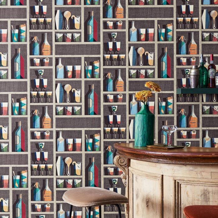 Cole &amp; Son Fornasetti Selection Cocktails behang 114/23044