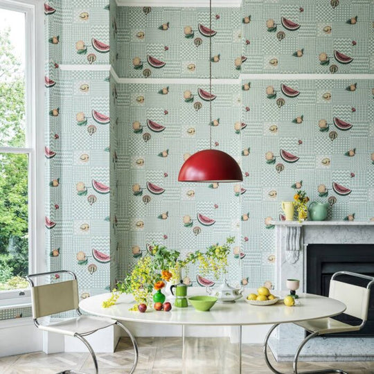 Cole &amp; Son Fornasetti Senza Tempo II Frutta e Geometrico behang 123/6028