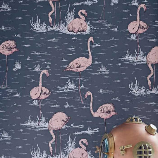 Cole &amp; Son The Contemporary Selection Flamingos behang 112/11038