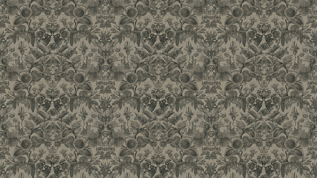 ARTE-Moooi-Wallcovering-Green-House-Coccinella-Bella-Jacquard-|-Black-&amp;-Ivory-MO5002 afbeelding 3 