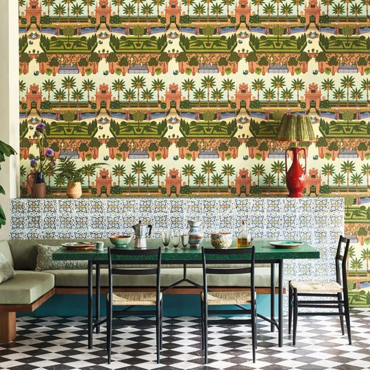 Cole &amp; Son Seville Alcazar Gardens behang 117/7020