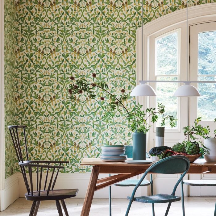 Cole &amp; Son Seville Jasmine &amp; Serin Symphony behang 117/10031