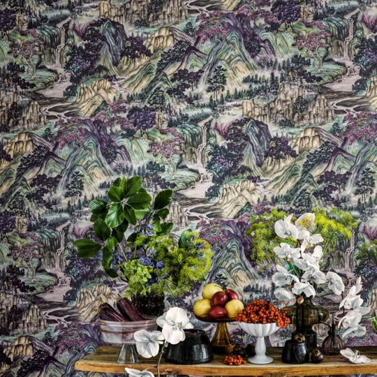 Cole &amp; Son Shinrin Yoku Mountainscape behang 126/11040