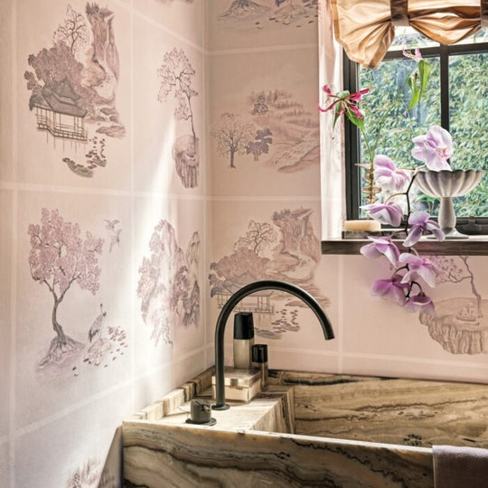 Cole &amp; Son Shinrin Yoku Tile Toile behang 126/10036