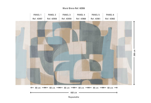 HookedOnWalls Milano Brera behang 42963Afbeelding 5