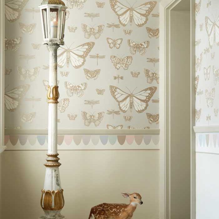 Cole &amp; Son Whimsical Butterflies &amp; Dragonflies behang 103/15064