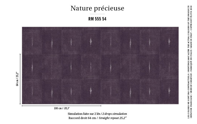 ÉLITIS Nature precieuse Behang Collectie RM_555_04