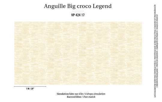 ÉLITIS Legend Anguille Behang Legend Behang Collectie VP_424_17