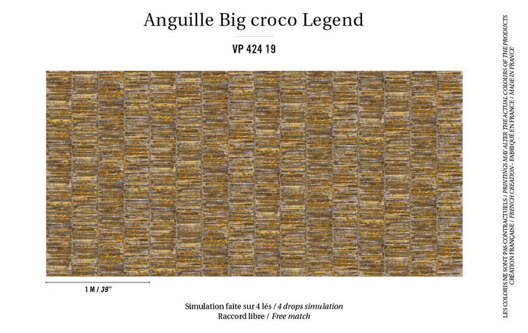 ÉLITIS Anguille Legend Behang VESTINGH Amsterdam VP_424_19