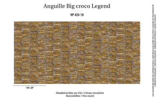 ÉLITIS Anguille Legend Behang VESTINGH Amsterdam VP_424_19
