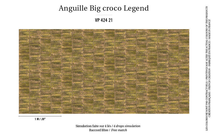 ÉLITIS Anguille Legend Behang VESTINGH Amsterdam VP_424_21