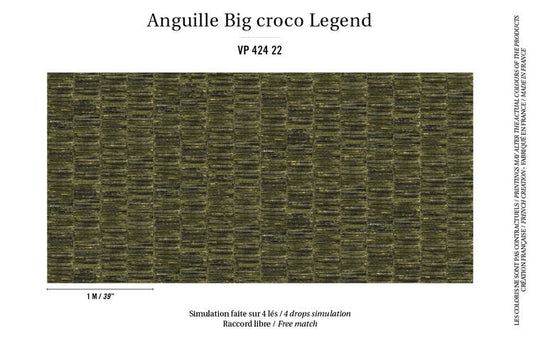 ÉLITIS Anguille Legend Behang VESTINGH Amsterdam VP_424_22
