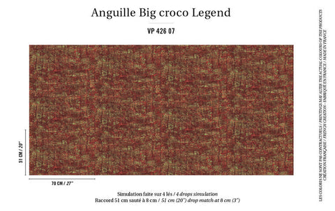 ÉLITIS Big Croco Legend Behang VP_426_07