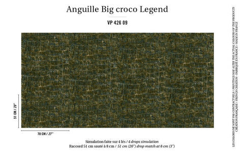 ÉLITIS Big Croco Legend Behang VP_426_09