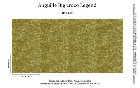 ÉLITIS Big Croco Legend Behang VP_426_06