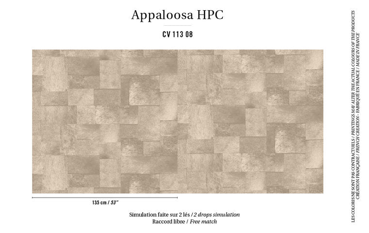 ÉLITIS Appaloosa Indomptee Project Behang CV_113_08