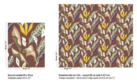 ÉLITIS Fleur de lune Behang - Flower Power behang TP_305_05