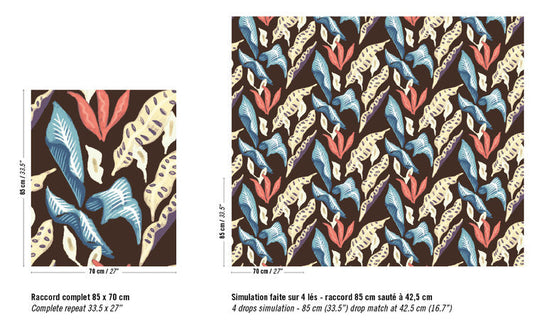ÉLITIS Fleur de lune Behang - Flower Power behang TP_305_03