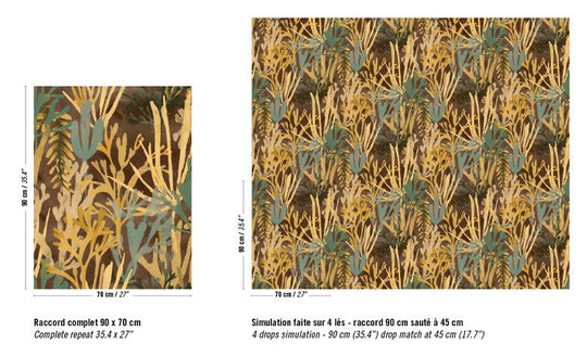 ÉLITIS Algues Behang Flower Power behang collectie TP_303_05