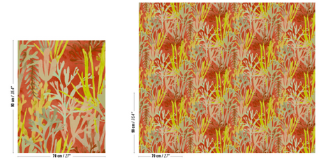 ÉLITIS Algues Behang Flower Power behang collectie TP_303_02