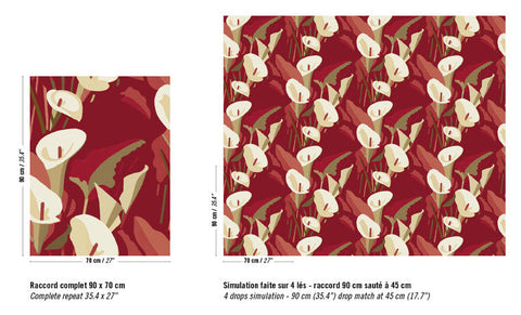 ÉLITIS Arum Behang Flower Power behang collectie TP_304_04