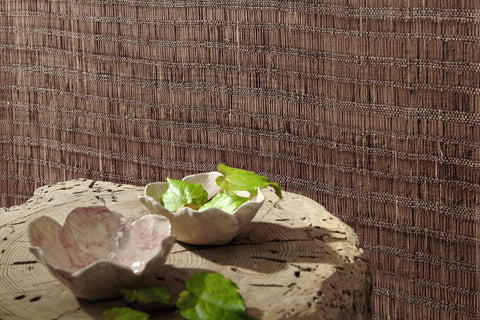 ÉLITIS Boraha Behang Raw Raffia behang collectie