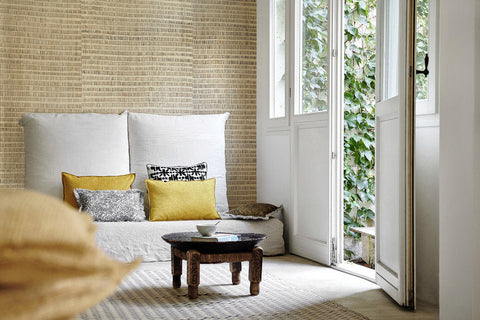 ÉLITIS Boraha Behang Raw Raffia behang collectie