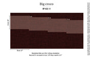 ÉLITIS big croco behang instructie