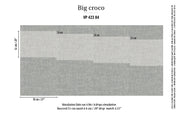 ÉLITIS big croco behang instructie