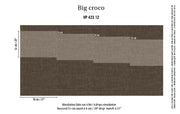 ÉLITIS big croco behang instructie