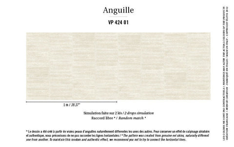 ÉLITIS Anguille behangpapier sfeer