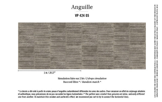 ÉLITIS Anguille behangpapier sfeer