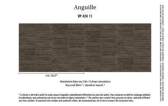 ÉLITIS Anguille behangpapier sfeer