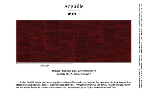 ÉLITIS Anguille behangpapier sfeer